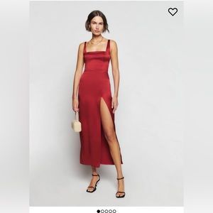 Reformation Silk Solay Dress Size 2